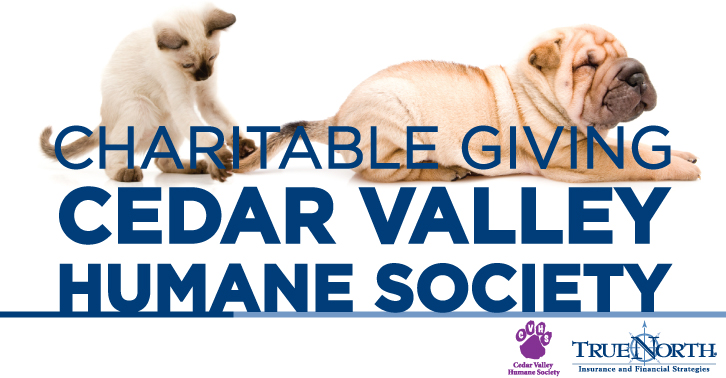 Charitable Giving: Cedar Valley Humane Society
