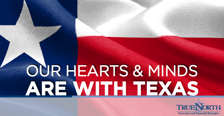 TrueNorth hearts and minds are with Texas